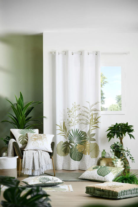 CURTAIN 140X260CM VERT CAMBODGE GREEN