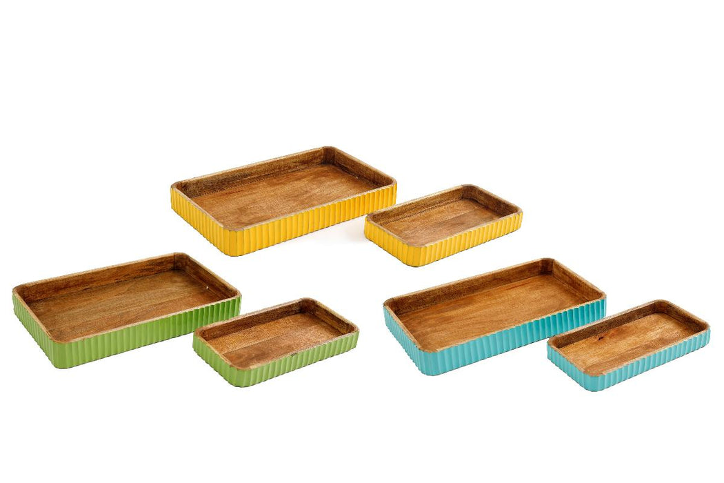 TRAY WITH PALM TREES BOARD