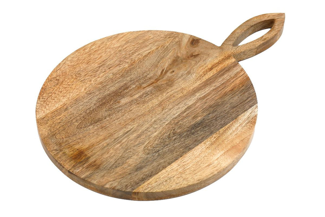 CUTTING BOARD 39X28CM CARVED HANDLE