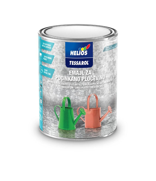 PAINT FOR GALVANIZED BASE RAL8004 0.75L