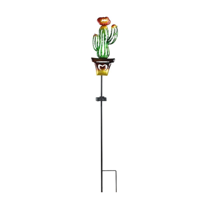SOLAR LED PEG CACTUS 22X0.05W H-800