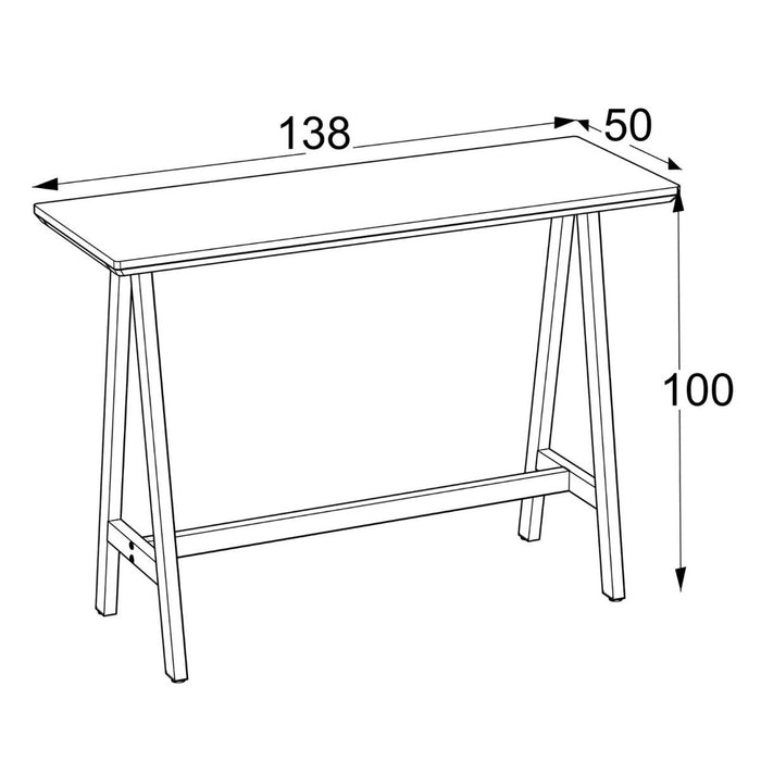 BAR TABLE FERO HAZAR AND BLACK