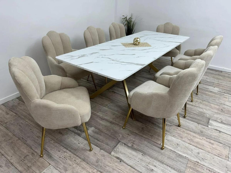 CHAMPAGNE COLOR AZALEA CHAIR