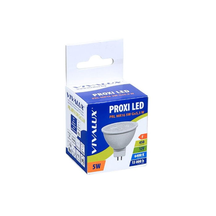 LED LAMP PROXI MR16 12V 5W G5.3W 6400K
