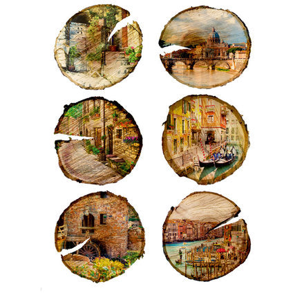 STICKER 65X85CM./1 PART CITIES