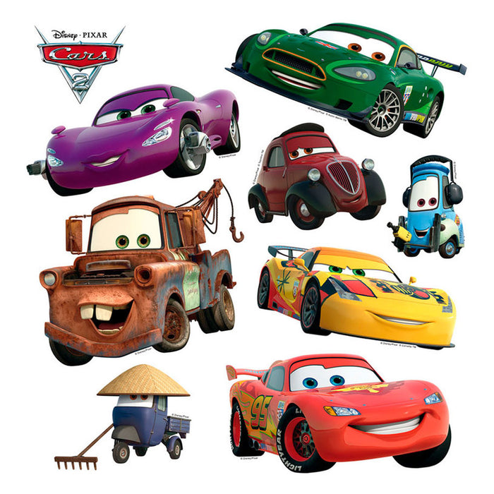DISNEY STICKER 30X30 CM./1H CARS 2