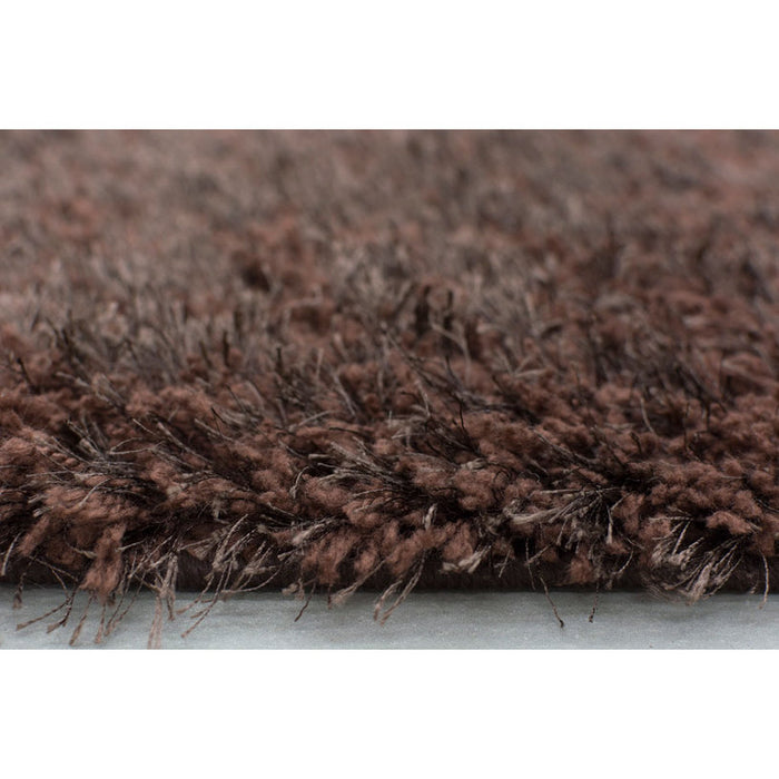 CARPET SAVANNAH SHAGI 80X150 CM. CAFE