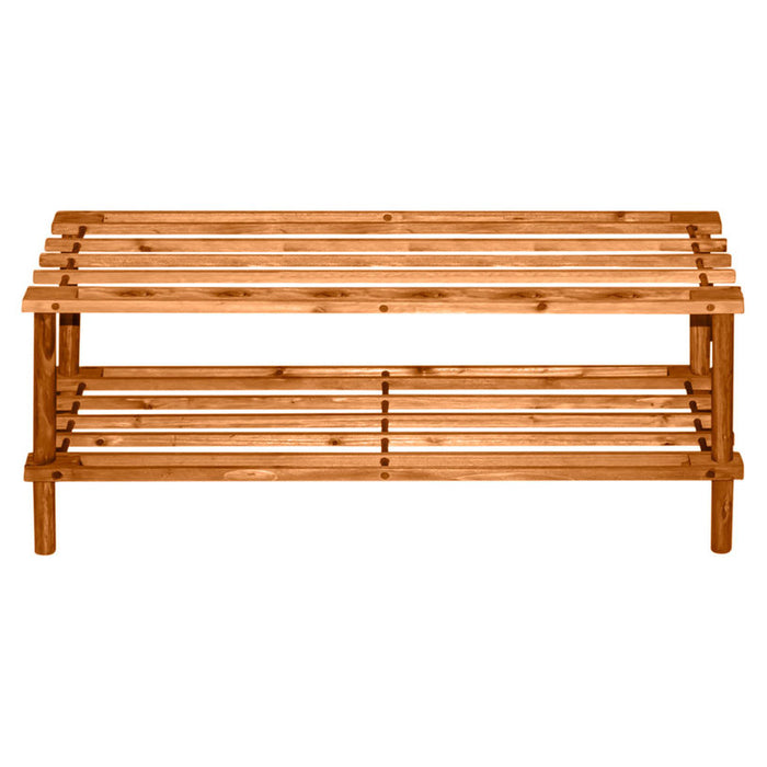SHOE RACK 74X29X26 CM. OAK