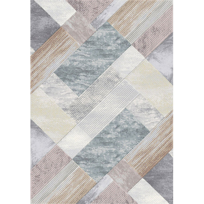 CARPET ARGENTUM 200X290 CM. RECTANGLES
