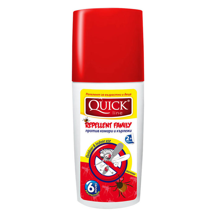 LOTION AGAINST MOSQUITOES AND TICKS QUICK LINE