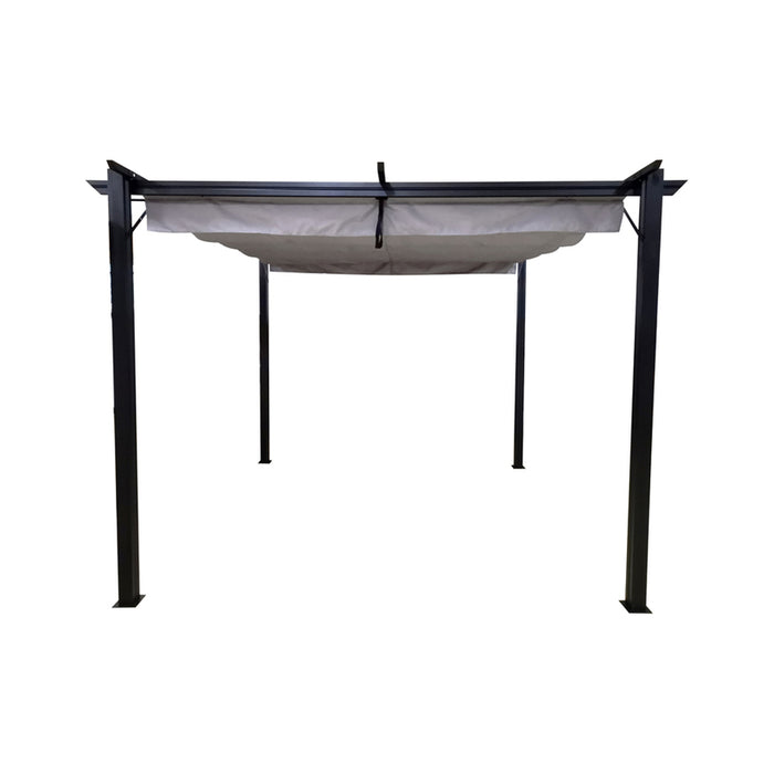 GARDEN TENT 290X290CM WITH MOVABLE ROOF HD-8644