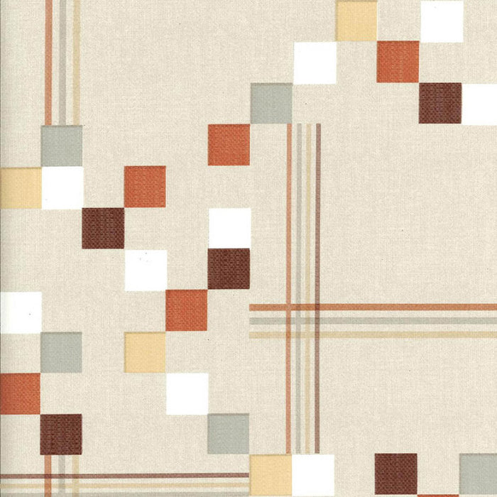 MUSHAMA ALDECO 140 CM/L.M. BEIGE SQUARES
