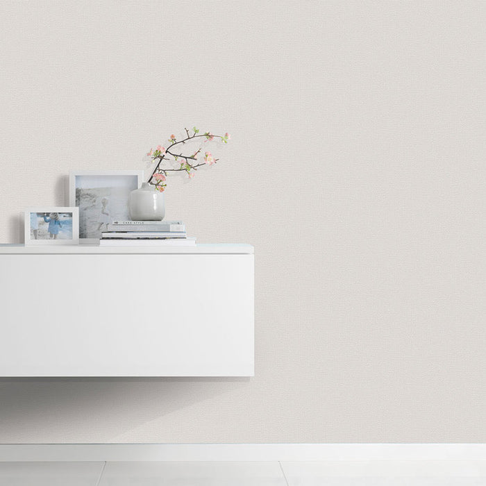WALLPAPER VINYL TEXTILE GRAY