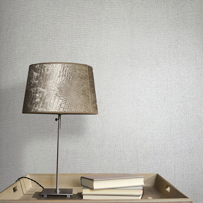 WALLPAPER VINYL MESH GRAY