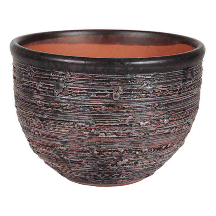 CERAMIC POT BLACK