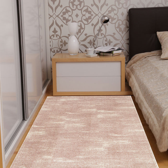 CARPET FLOWER 160X230 CM. PINK