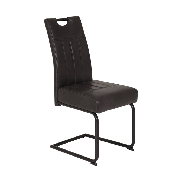 VICTORIA ANTHRACITE DINING CHAIR