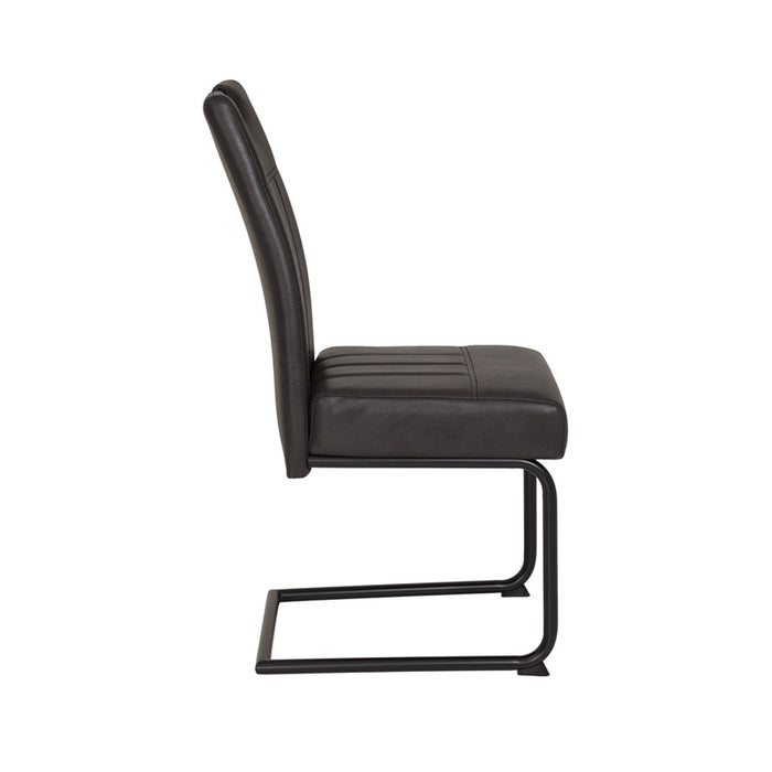 VICTORIA ANTHRACITE DINING CHAIR
