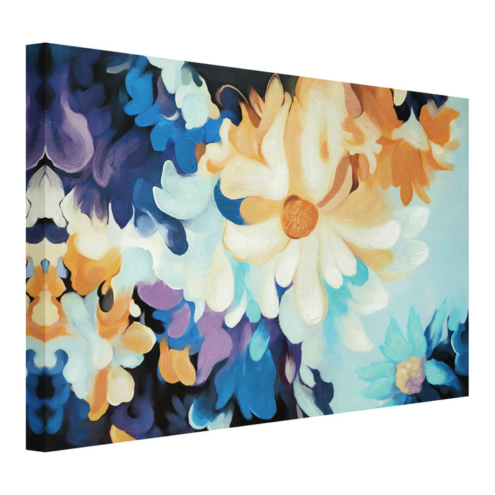 OIL PAINTING 50X70 CM BLUE SYMPHONY