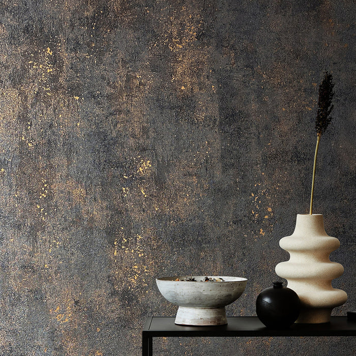 WALLPAPER FLEECE CONCRETE GREY ANTHRACITE