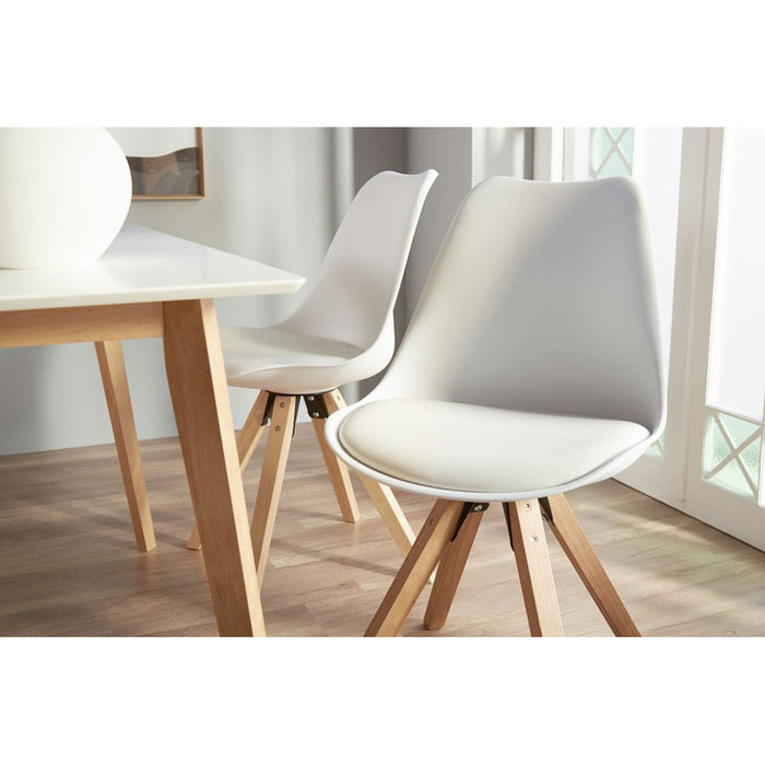DINING CHAIR DIMKA WHITE