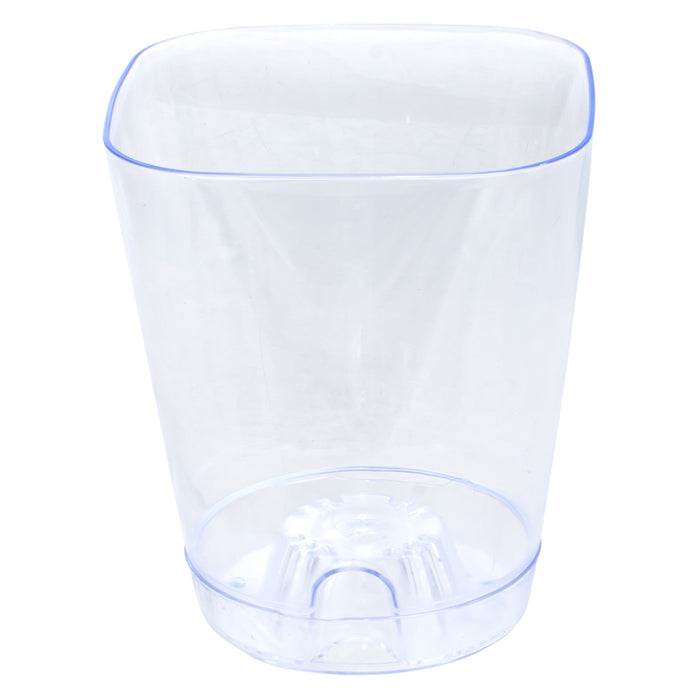 PLASTIC POT 13X13CM FOR ORCHID