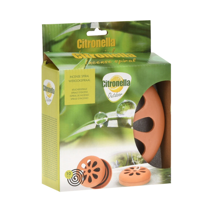 SPIRALS AGAINST MOSQUITOS 10PCS WITH HOLDER 420000750