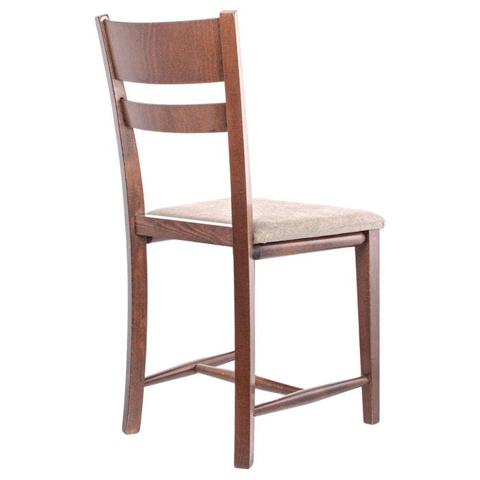 DINING CHAIR TOMMY WALNUT 42X88X47CM