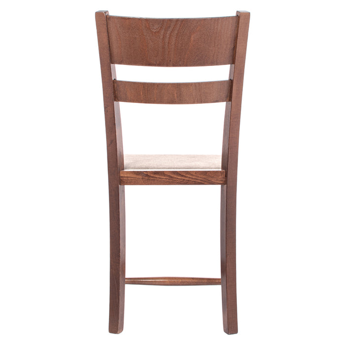 DINING CHAIR TOMMY WALNUT 42X88X47CM