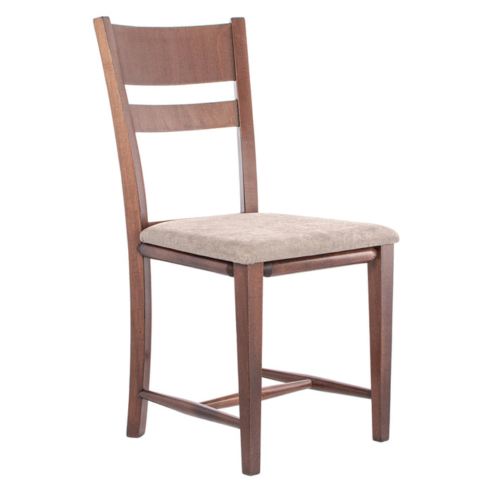 DINING CHAIR TOMMY WALNUT 42X88X47CM