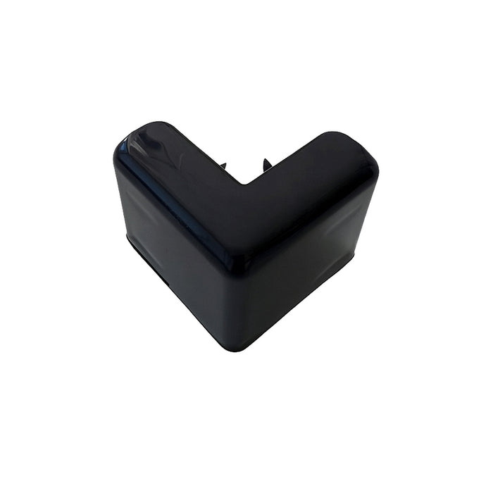 EXTERNAL CORNER FOR WATERPROOFING BRACKET ALU25 BLACK MATT