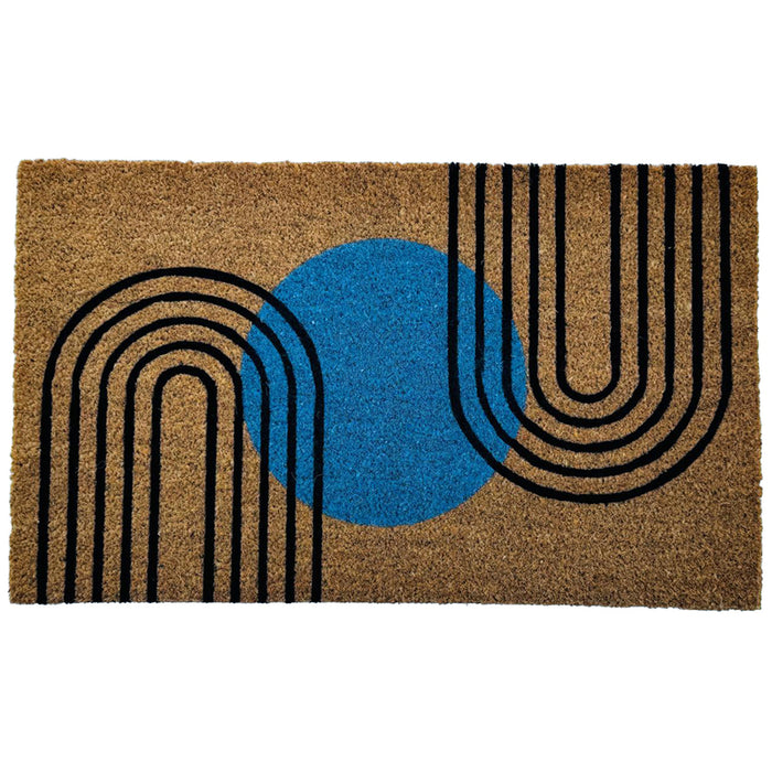 COCONUT/VINYL DOOR MAT 45X75 CM D1