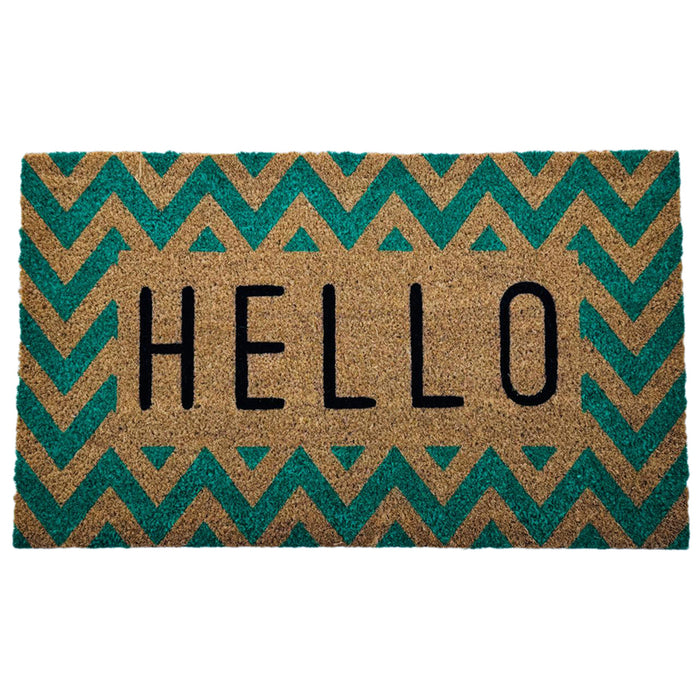 COCONUT/VINYL DOOR MAT 45X75 CM D4