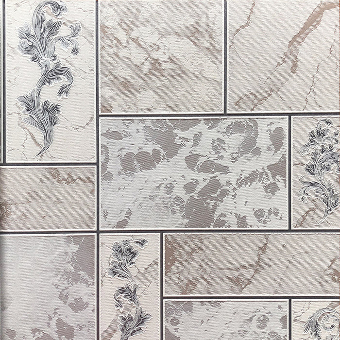 BESTSELLER VINYL WALLPAPER 5 EMBOSSED THREADS BEIGE