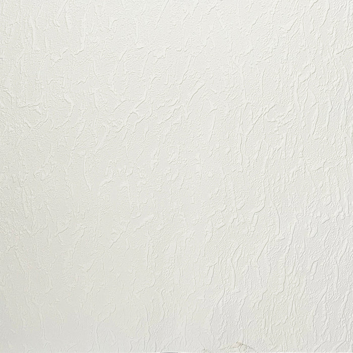 WALLPAPER VINYL STUCCO PLASTER WHITE