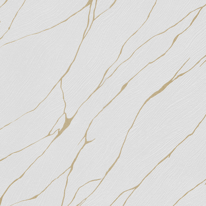 WALLPAPER VINYL LEAVES MARBLE WOOD