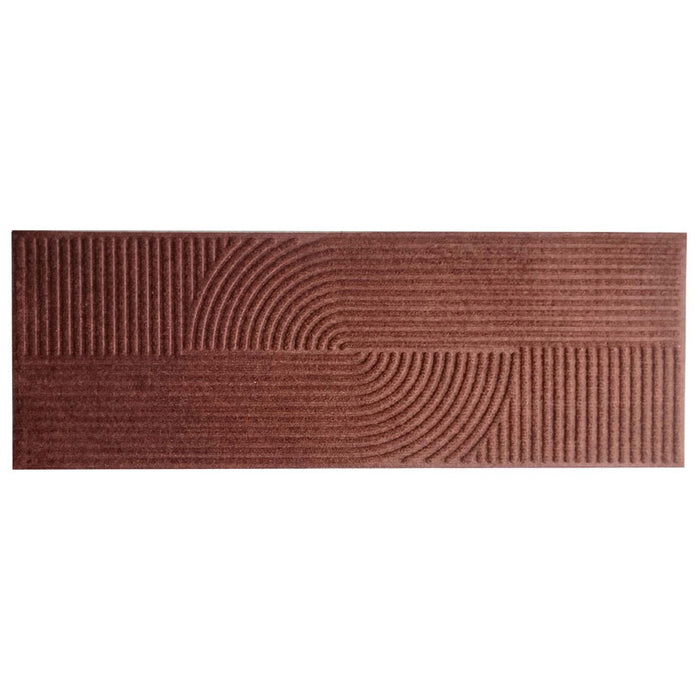 FOOTBED MAT MW 25X70 CM BROWN