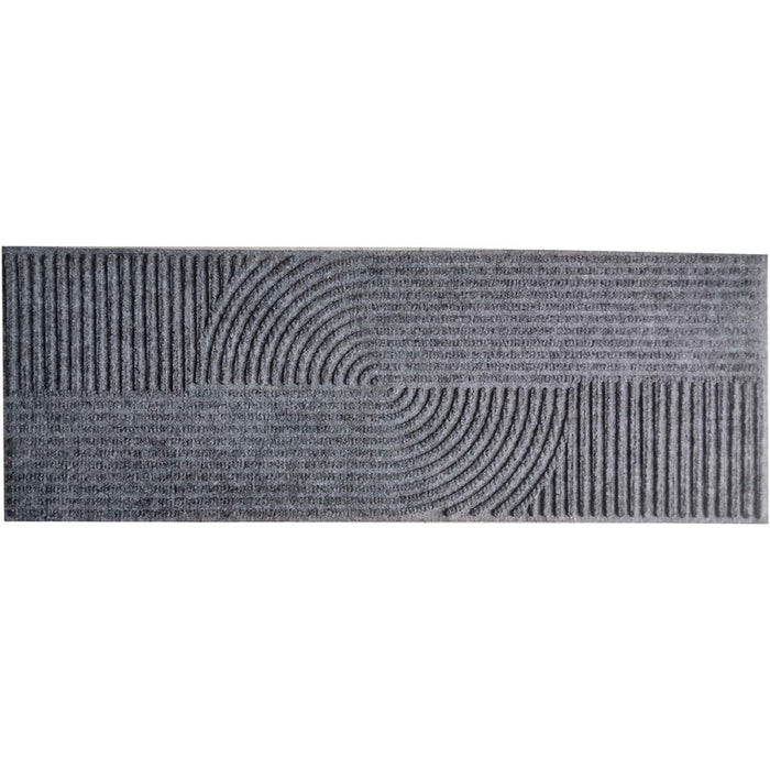 FOOTBED MAT MW 25X70 CM DARK GREY