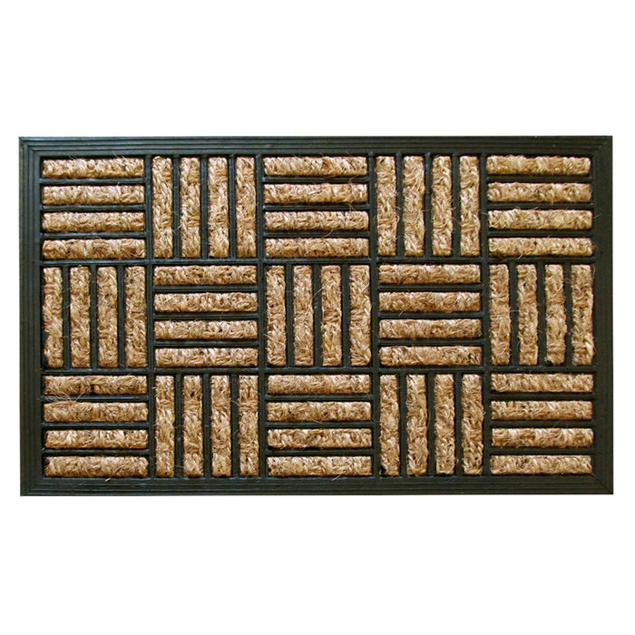 COCONUT/RUBBER DOOR MAT 40X60 CM L3