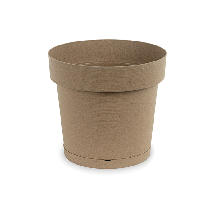 PLASTIC FLOWER POT Φ14CM MELROSE WOODY