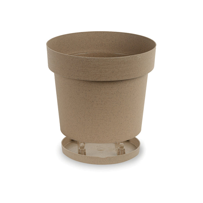 PLASTIC FLOWER POT Φ20CM MELROSE WOODY