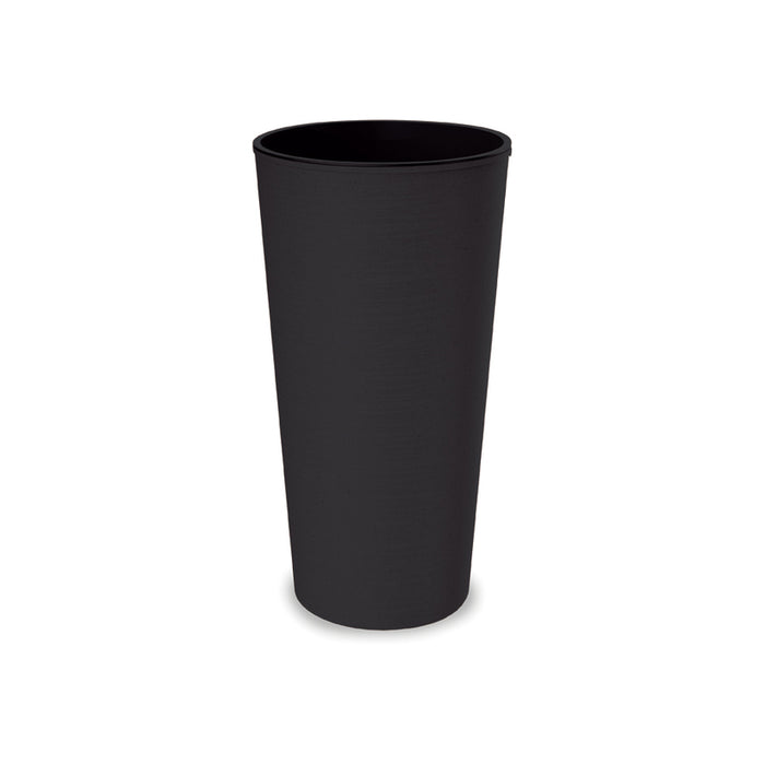 PLASTIC FLOWER POT Φ25CM MELROSE GLAMOUR