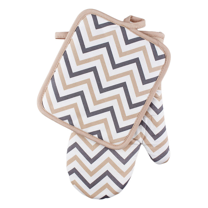 GLOVE AND HANDGRIP SET BEIGE