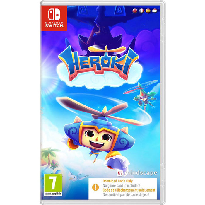 HEROKI GAME CODE IN NINTENDO SWITCH BOX