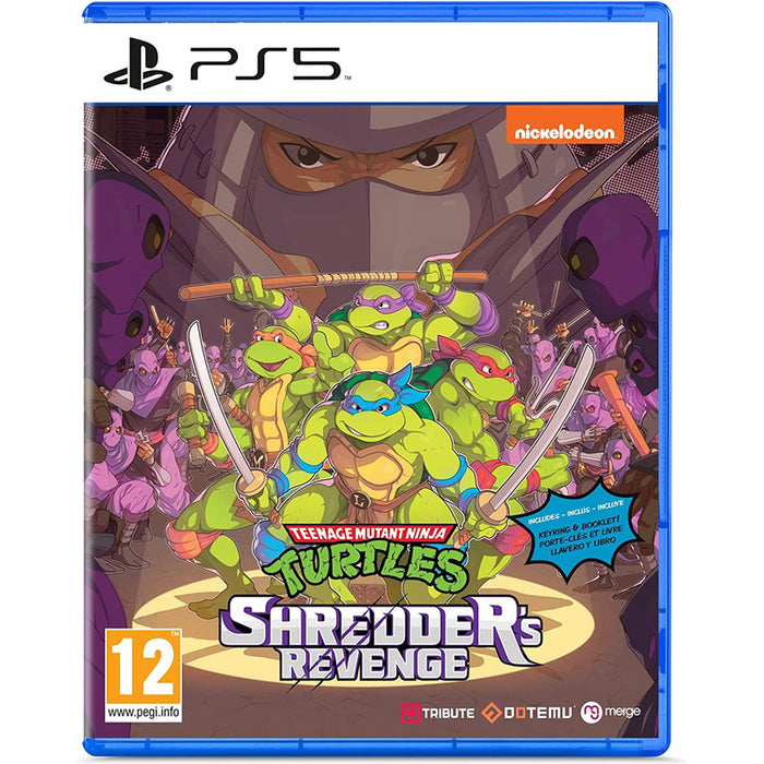 TEENAGE MUTANT NINJA TURTLES SHREDDER'S REVENGE PLAYSTATION 5 PS5 game