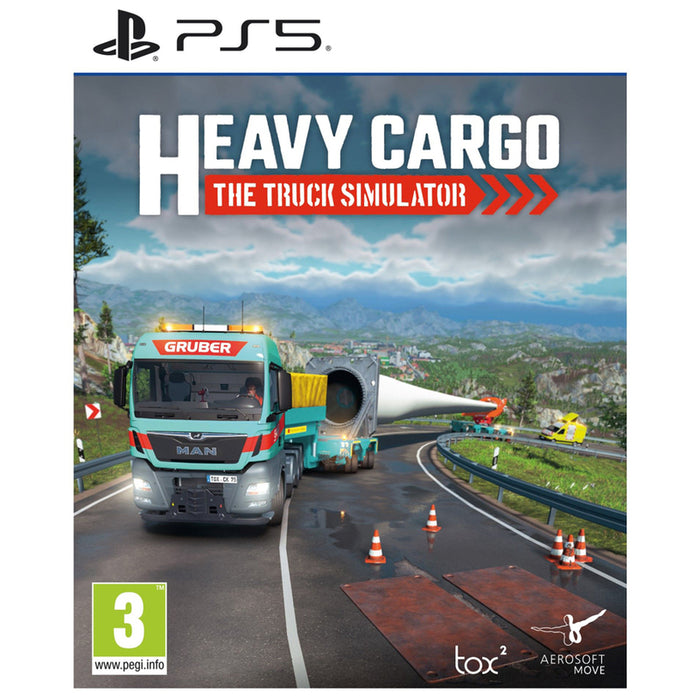 HEAVY CARGO TRUCK SIMULATOR PLAYSTATION 5 PS5 game
