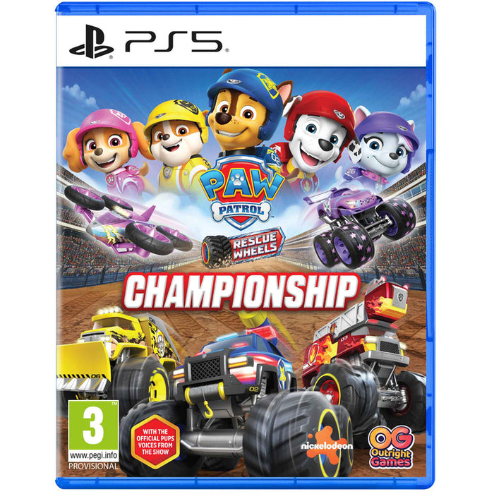 PAW PATROL RESCUE WHEELS CHAMPIONSHIP PLAYSTATION 5 PS5 game