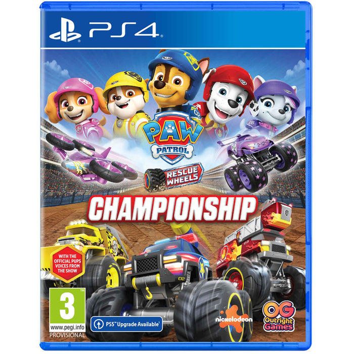PAW PATROL RESCUE WHEELS CHAMPIONSHIP PLAYSTATION 4 PS4 game