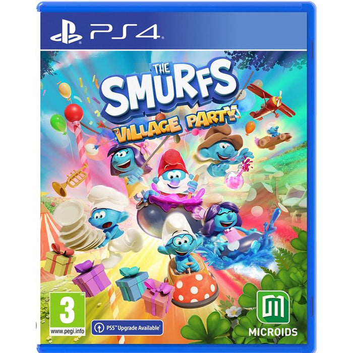 THE SMURFS VILLAGE PARTY PLAYSTATION 4 PS4 game
