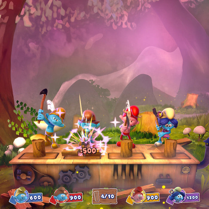 THE SMURFS VILLAGE PARTY PLAYSTATION 4 PS4 game